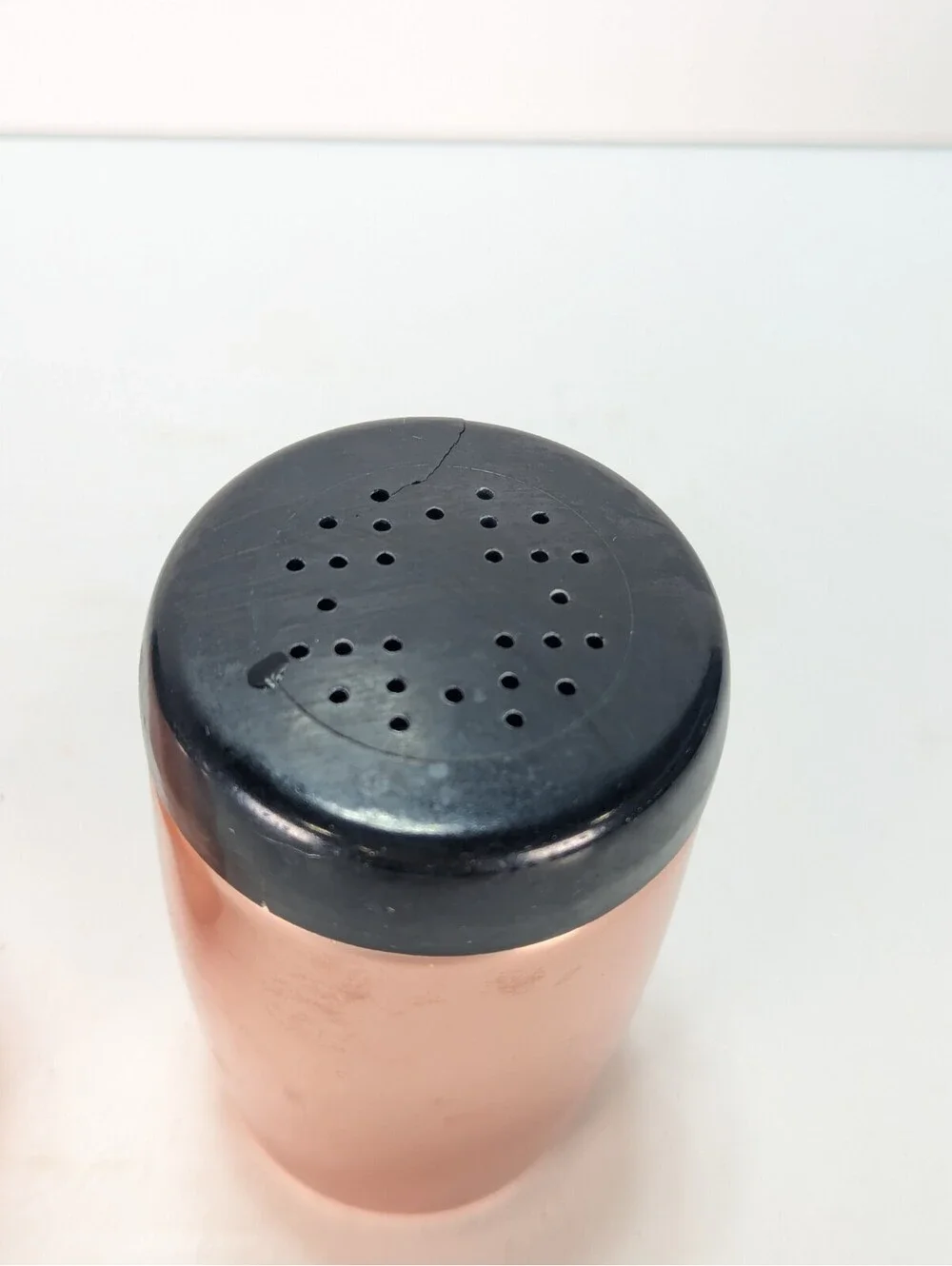 Vintage West Bend Rose Gold Aluminum Salt and Pepper Shakers Mid Century Modern